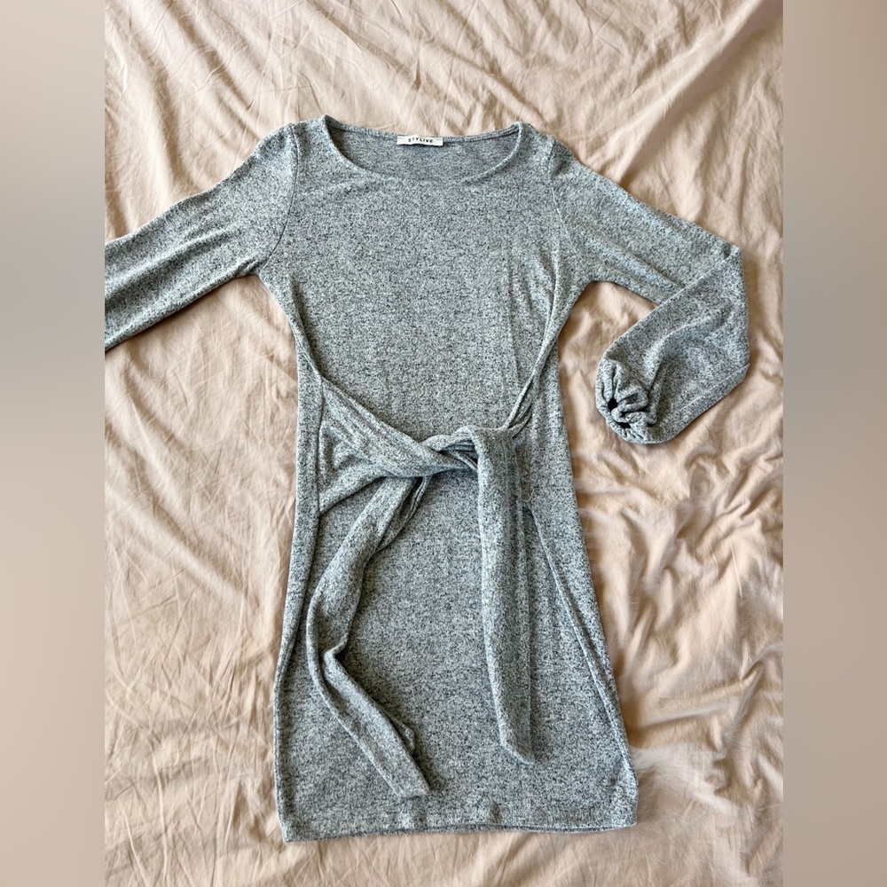 French Terry Sweater Dress
